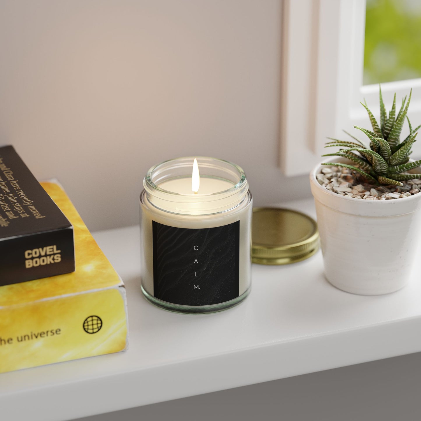 Calm Scented Candles, Cozy Home Fragrance, Relaxation Gifts, Aromatherapy Candles, Self-Care Essentials, Spa Decor